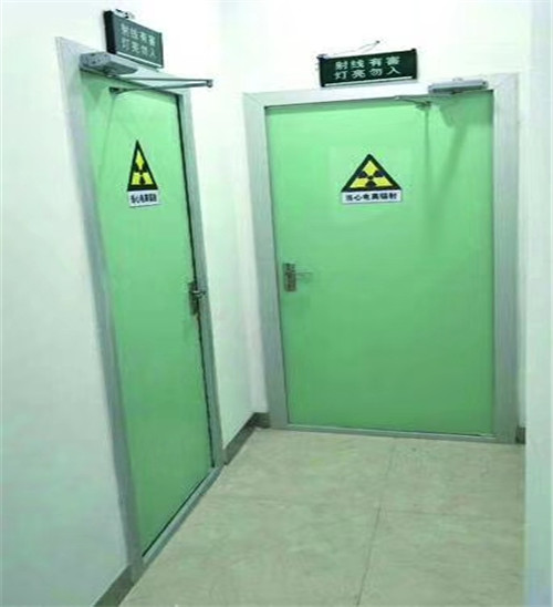 盐城厂家定制防 辐射铅门 CT室铅门 放射科射线防护施工